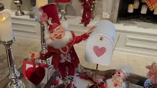 my mark roberts Valentine's home tour 2024..