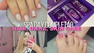 Dia de autocuidado | Spa Day, unhas feitas e Elseve Collagen Lifter 🌸💫