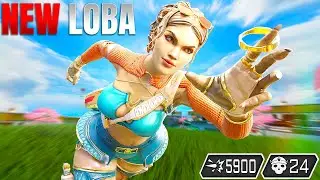 НОВЫЙ LOBA &mdash; ЛУЧШИЙ &mdash; ИГРА С 24 УБИЙСТВАМИ (Геймплей Apex Legends)