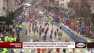 Boston Marathon postponed over COVID-19 concerns