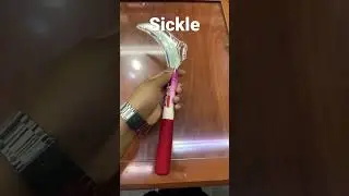 Garden Sickle Steel #gardentool #hardware #tools #BathRock