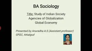 agencies of globalization  global economy