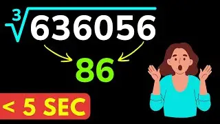 Find Cube Root of Big Numbers in Seconds (No Calculator Needed)