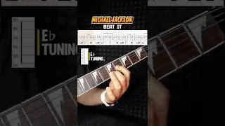 🤘🏻Michael Jackson-Beat It(Gitar Tab)🔥 #guitar #cover #guitartabs