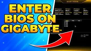 Как войти в BIOS на материнской плате Gigabyte