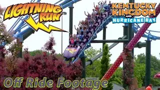 Lightning Run, The ONLY Chance Hyper GTX | Off Ride Footage | Kentucky Kingdom | June 2019