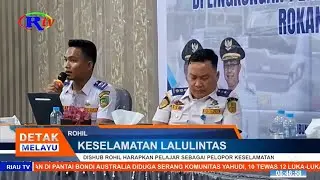 DISHUB ROHIL HARAPKAN PELAJAR SEBAGAI PELOPOR KESELAMATAN