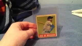 1949 Leaf JOE DIMAGGIO *must watch* (speechless)