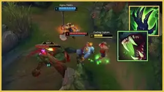 Lvl 1 Warwick Trolling Enemy Team For 30 Seconds... | League of Legends Clip