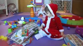Olly Playing with her new toys 1.MP4
