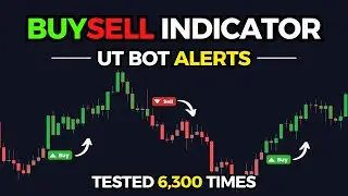 БЕСПЛАТНЫЙ и ЛЕГКИЙ индикатор покупки и продажи TradingView протестирован: оповещения бота UT