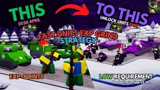 GRIND UNITS EXP FAST | Noobs In Combat 5.10.7 | UPDATED