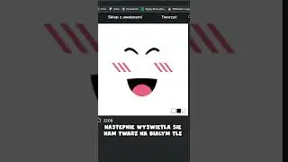 WSZYSTKIE TWARZE W ROBLOX ZA DARMO #shorts #roblox