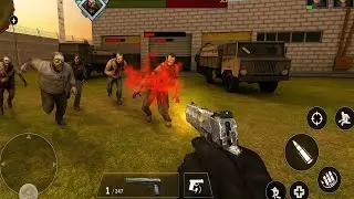 Zombie Showdown 😲 || Final Bullet for Survival || #zombie 
