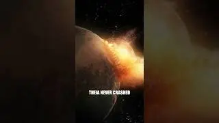 What If Theia Never Crashed into Earth? #Planets #SpaceSimulation #Space #Shorts