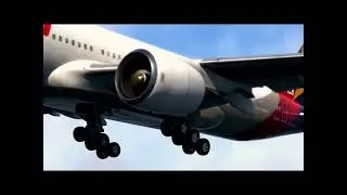 Asian airlines crash vs real animation