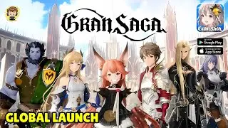 Gran Saga Gameplay - New OPEN WORLD MMORPG Game | (Android/iOS)