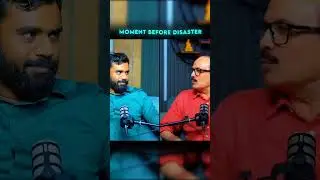moment before disaster..🙂| #adityaranjansir #viral #trendingshorts #disaster #moments #podcast