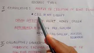 coagulative necrosis | coagulative necrosis appearance | types of necrosis pathophysiology