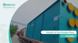 Ship BLJ-16 Tyre Pyrolysis Plant To Sudan