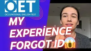 My OET experience! I FORGOT MY ID, HOW TO PASS💭 #oet #occupationalenglishtest #medicine #test #idea 