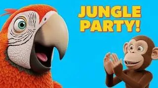 ​🎤 Jungle Animals&rsquo; Musical Night | Kids Poem & Song 🐘|@disneyjr