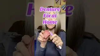 Adjust your denture at home?