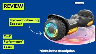 Gyroor G13 Balancing Scooter Review &ndash; Best All-Terrain Hoverboard with LED Lights & Bluetooth