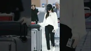 korean girls airport fashion#shortvideo
