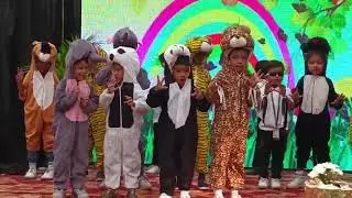 Jungle Jungle🐆🦁Annual Function🕺💃ChristmasDay Celebration||Golden Era Convent School Champa Class-LKG