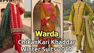 New WARDA (CHIKANKARI) Designer Winter Dresses 2019 | Latest Pakistani Winter Collections