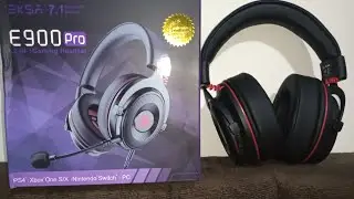 Headset custo beneficio Eksa E900 pro - unboxing