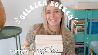 Alle boeken die ik in augustus & september heb gelezen ✨🌻