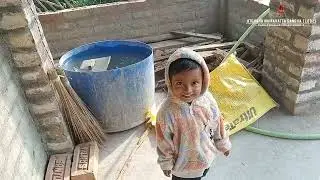 আটঘরা গ্রামে রাধা মদনমোহন মন্দিরের চূড়ার ভিতর টা প্লাস্টার সুসম্পন্ন হলো 🙏🚩 আটঘরা নামহট্ট সংঘ 🚩