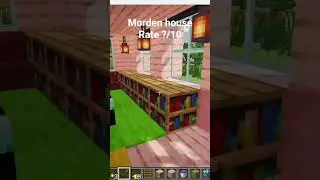 Morden house #minecraft #shorts