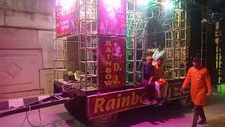 6/4/2025 की वीडियो। रामनवमी पर निकाली रैली। गोपीगंज भदोही