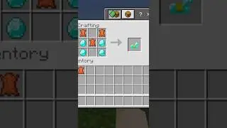How to make a diamond horse armour#minecraft #youtubeshorts #minecraftmod #minecraftpe 😜😃