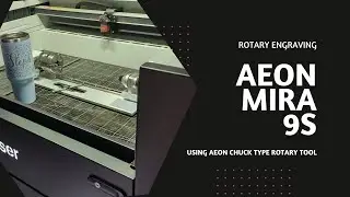 Роторный лазерный инструмент C02 с Aeon Mira 9s Redline