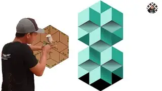 Best Optical illusion - 3D Wall Painting Tutorial