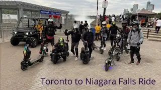 Weped FF - Toronto e-Scooters - Toronto 2 Niagara Ride (Full with Hyperlapse)