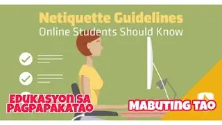 Edukasyon sa Pagpapakatao Netiquettes Guidelines | Makataong Tao by ER Tamondong