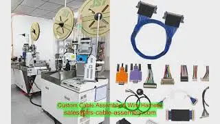 Service Robots fiber optic cable | PCIe Gen5 | FAKRA-Z | 85 &Omega; | FEP | low-PIM RF | RoHS/REACH  IEC 6