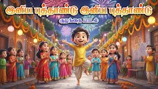 🎉 புத்தாண்டு வருது | Tamil New Year Kids Song | Folk Kuthu Dance | New Year l #kidsvideo #kidssong