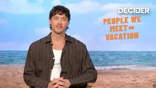 'People We Meet on Vacation' Star Tom Blyth Talks Kissing in the Rain & Future 'Hunger Games' Movies