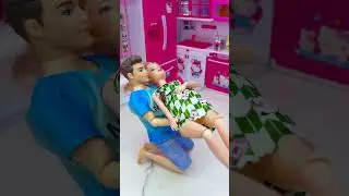 Satisfying With Unboxing Barbie Princess Giving Birth Toys, ASMR Video #shorts