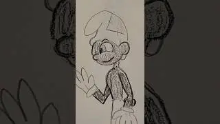 Cartoon Smurf (Cartoon Monster OC) #smurf
