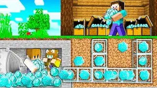 7 Ways to Steal Diamonds in Minecraft! 😨