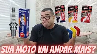 CACHIMBO VELA SUPRESSIVO E VELA NGK IRIDIUM FAZ SUA MOTO ANDAR MAIS MESMO?