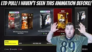 LTD PULL! THAT'S A NEW ANIMATION! TOTW WEEK 10 PACKS AND SPECIAL OFFERS! | MADDEN 24 ULTIMATE TEAM
