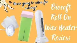 You'll never go to the Salon for waxing after watching this video! Biosoft Wax Heater Review & Demo